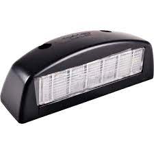 number plate light