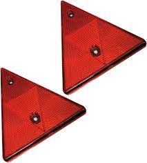 triangle red reflectors